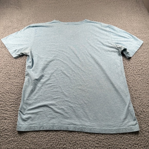 Psycho Bunny Men's Light Blue V-Neck‎ T-Shirt Size 8 Pima Cotton - Picture 6 of 9